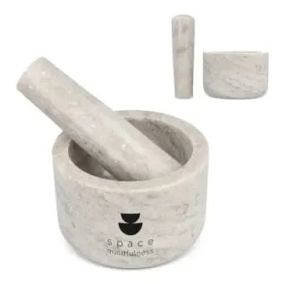 Sagaform Sten  Travertine Marble mortar - LT52254 (gadzety reklamowe)